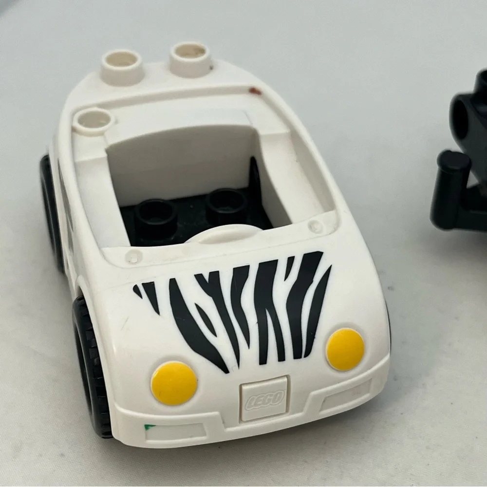 Lot Of Various Vintage Lego Duplo Car and Vehicle Blocks Duck